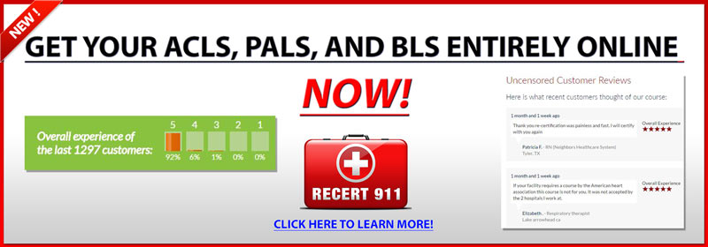 CPR, ACLS, PALS, and BLS certification