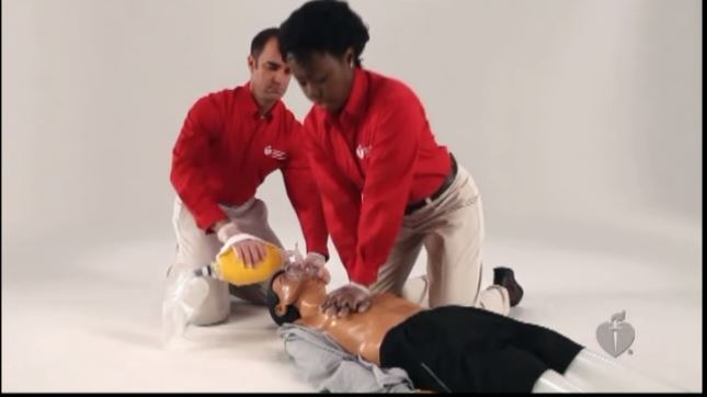 Adult CPR with AED